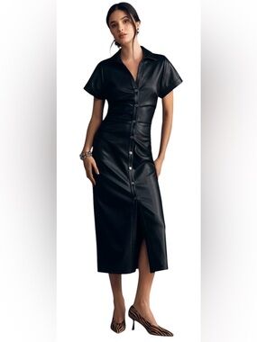 white and black polka dot midi dress Lady Black Tie - White & Black Polka Dot Bubble Hem Midi Dress